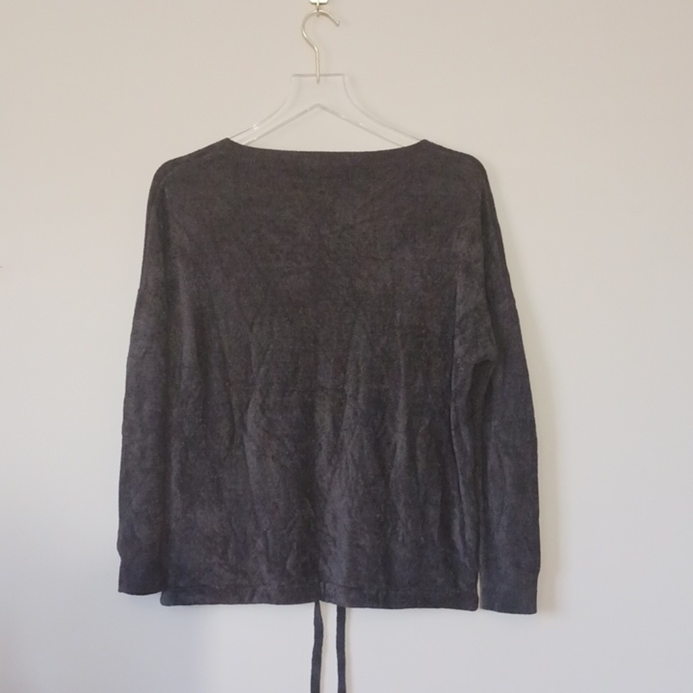 Barefoot Dreams Womens CozyChic Ultra Lite Slouchy Pullover Sweater, Size XS - Picture 8 of 11